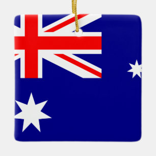 Australische Flagge Keramikornament
