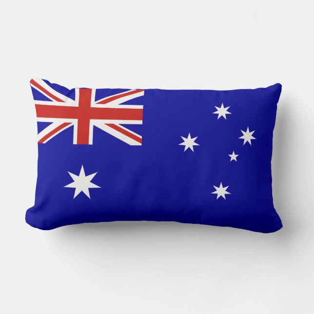 Australische Flagge Lendenkissen (Vorderseite)