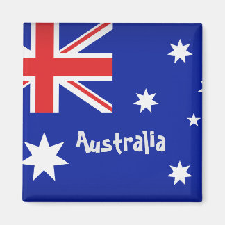 australische Flagge Magnet