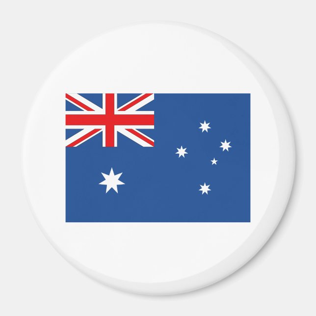 australische Flagge Magnet (Vorne)