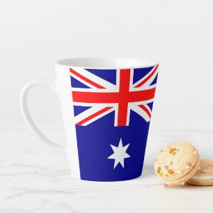 australische Flagge Milchtasse