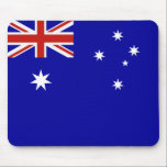 Australische Flagge Mousepad<br><div class="desc">Australien,  Australier,  aus,  Australier,  auzzie,  auz,  auzie,  Flagge,  Flaggen,  Welt,  Land,  "australische Flagge",  "Flagge von Australien",  ozzie,  Blau,  Rot,  Weiß,  patriotisch,  Patriotismus,  Australasien</div>