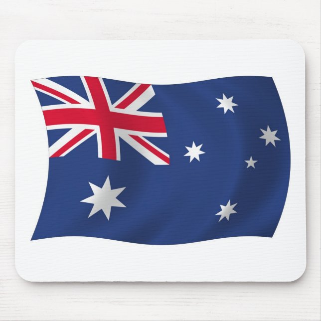 Australische Flagge Mousepad (Vorne)