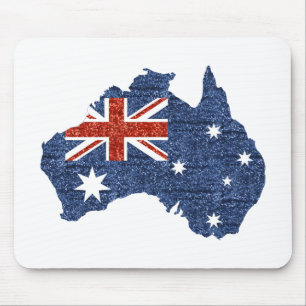 australische Flagge Mousepad