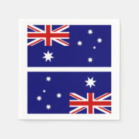 Australische Flagge Neapel