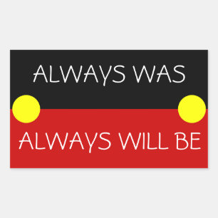australische Flagge Rechteckiger Aufkleber