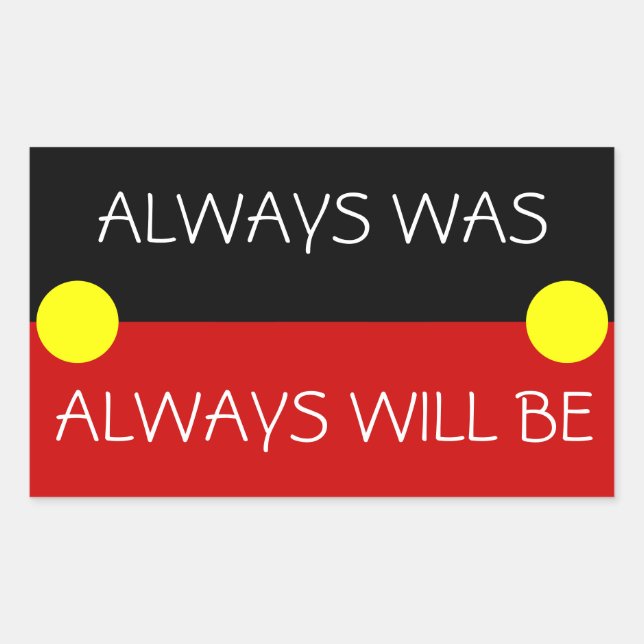 australische Flagge Rechteckiger Aufkleber (Vorderseite)