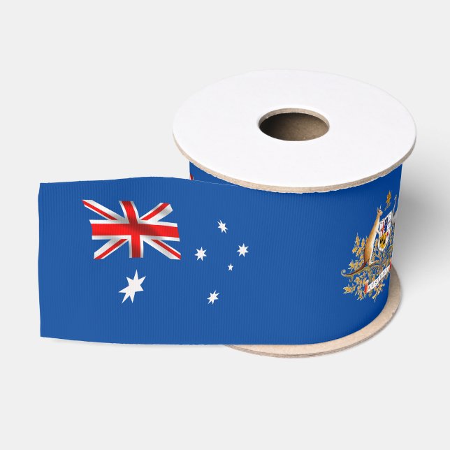 australische Flagge Ripsband (Spule)