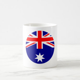 Australische Flagge - Rundschreiben des MUSEUM Zaz Kaffeetasse