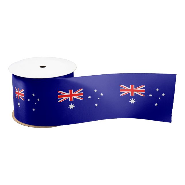 Australische Flagge Satinband (Spule)