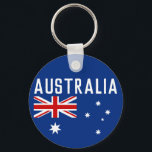 Australische Flagge Schlüsselanhänger<br><div class="desc">Sie können dieses Design auf andere Zazzle-Produkte übertragen. Die Fahnen werden in hochauflösender Vektorgrafik für einen beruflichen Druck gefertigt. Danke, dass du meine Entwürfe ausgewählt hast und Pedro Vale bei uns aufgehört hast.</div>