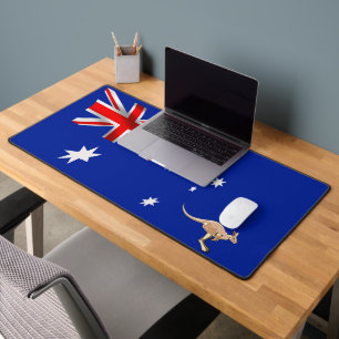 australische Flagge Schreibtischunterlage