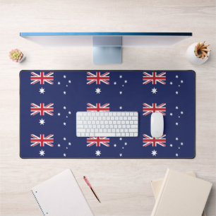 australische Flagge Schreibtischunterlage