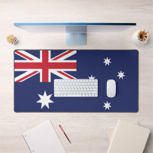 australische Flagge Schreibtischunterlage