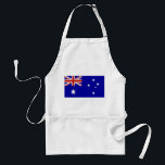 Australische Flagge Schürze<br><div class="desc">Australien,  Australier,  aus,  Australier,  auzzie,  auz,  auzie,  Flagge,  Flaggen,  Welt,  Land,  "australische Flagge",  "Flagge von Australien",  ozzie,  Blau,  Rot,  Weiß,  patriotisch,  Patriotismus,  Australasien</div>