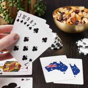 Australische Flagge Spielkarten