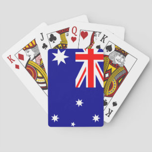 Australische Flagge Spielkarten