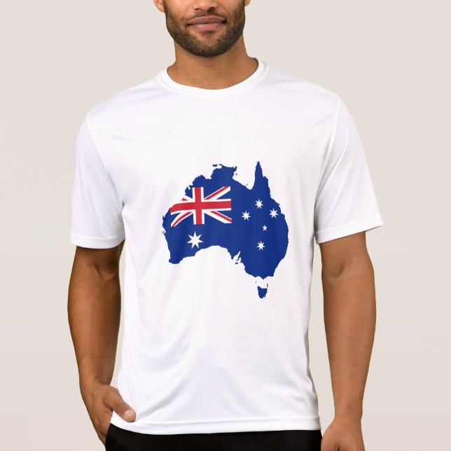 Australische Flagge T-Shirt (Vorderseite)