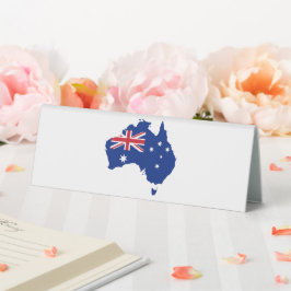 Australische Flagge Tischaufsteller