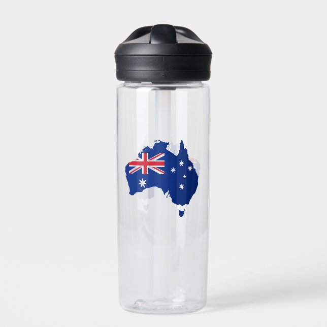 Australische Flagge Trinkflasche (Vorderseite)