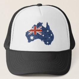 australische Flagge Truckerkappe