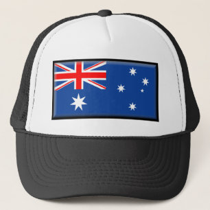 Australische Flagge Truckerkappe