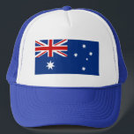 Australische Flagge Truckerkappe<br><div class="desc">Sie können dieses Design auf andere Zazzle-Produkte übertragen. Die Fahnen werden in hochauflösender Vektorgrafik für einen beruflichen Druck gefertigt. Danke,  dass du meine Entwürfe ausgewählt hast und Pedro Vale bei uns aufgehört hast.</div>