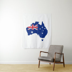 Australische Flagge Wandteppich
