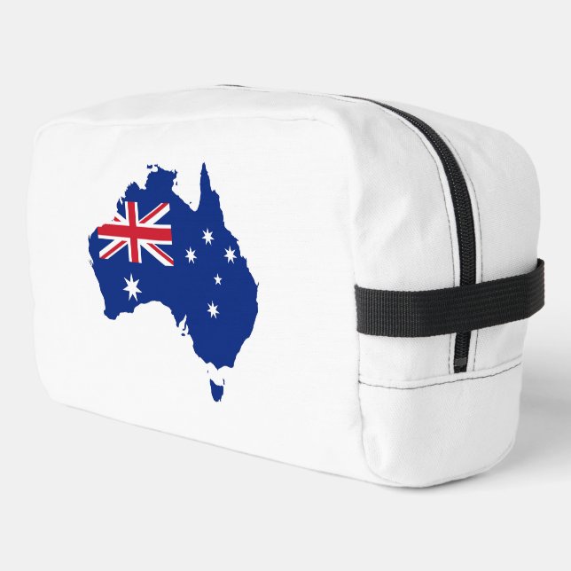 Australische Flagge Waschbeutel (Linke Seite)
