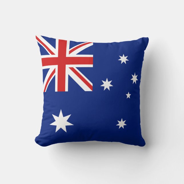 Australische Flagge x Flaggenkissen Kissen (Vorderseite)