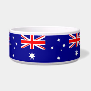 Australische Flaggen-Haustier-Schüssel Napf