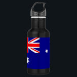 Australische Flaggen-Liberty-Flasche Trinkflasche<br><div class="desc">Fügen Sie Ihrer Hydratationsroutine eine Touch australischen Stolzes mit unserer exklusiven Liberty-Flasche mit der Flagge Australiens hinzu! Diese Liberty-Flasche wurde mit viel Liebe zum Detail gestaltet und ist mehr als nur ein funktionales Accessoire. Sie ist eine Feier des australischen Kulturerbes und Kulturstolzes. Das elegante Design zeigt die ikonische australische Fahne...</div>