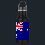 Australische Flaggen-Liberty-Flasche Trinkflasche<br><div class="desc">Fügen Sie Ihrer Hydratationsroutine eine Touch australischen Stolzes mit unserer exklusiven Liberty-Flasche mit der Flagge Australiens hinzu! Diese Liberty-Flasche wurde mit viel Liebe zum Detail gestaltet und ist mehr als nur ein funktionales Accessoire. Sie ist eine Feier des australischen Kulturerbes und Kulturstolzes. Das elegante Design zeigt die ikonische australische Fahne...</div>