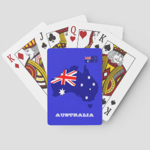 Australische Flaggenspiele, Australien Spielkarten