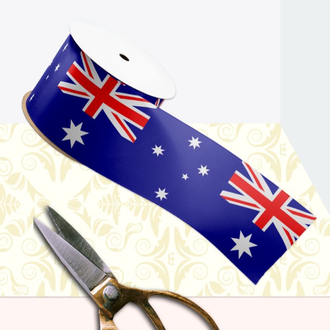 Australische Flaggenstaaten, Reisen / Sport, Austr Ripsband (Von Creator hochgeladen)
