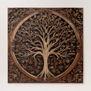Australische Freuden: Waratah Tree Wood Print,