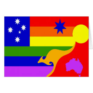 Australische Gay Pride-Flagge
