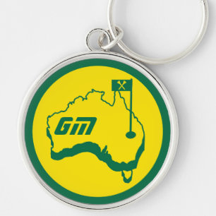 Australische Golfschenkungen Schlüsselanhänger