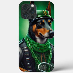 Australische Kelpie Fahrrad St. Patrick's Day Case-Mate iPhone Hülle