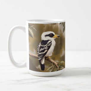 australische Kookaburramalerei, Kaffeetasse
