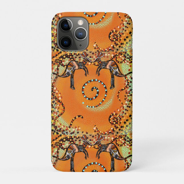 AUSTRALISCHE KUNST Case-Mate iPhone HÜLLE (Rückseite)