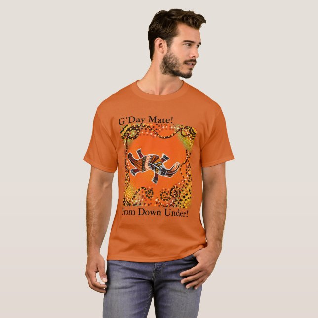 AUSTRALISCHE KUNST                    T-Shirt (Vorne ganz)