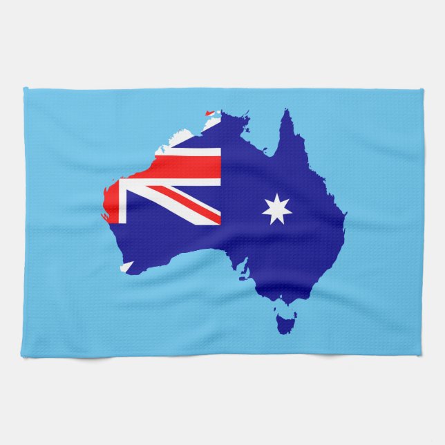 Australische Landesflagge Handtuch (Horizontal)