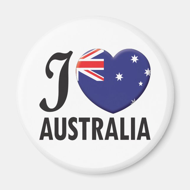 Australische Liebe Magnet (Vorne)