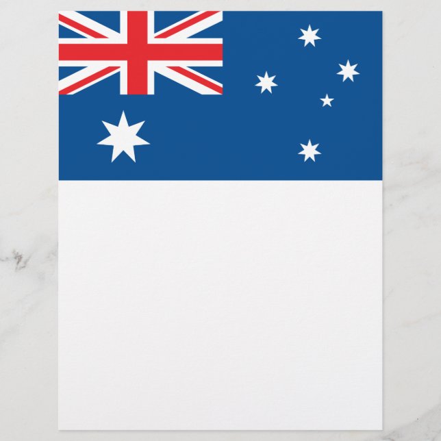 australische Nationalflagge Flyer (Vorne)