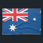 australische Nationalflagge Handtuch<br><div class="desc">australische Nationalflagge</div>