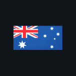 australische Nationalflagge Leinwanddruck<br><div class="desc">australische Nationalflagge</div>