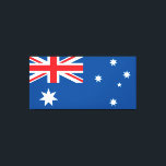 australische Nationalflagge Leinwanddruck<br><div class="desc">australische Nationalflagge</div>
