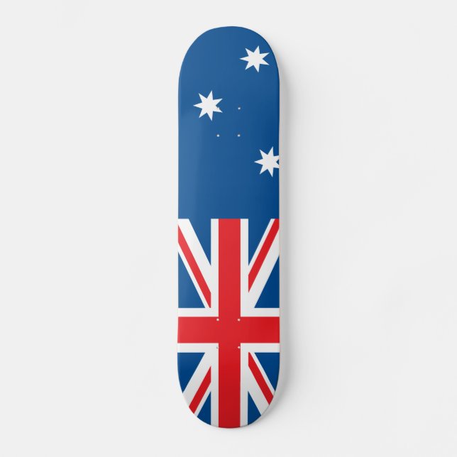 australische Nationalflagge Skateboard (Vorderseite)