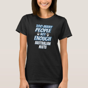 Australische Nebelkatze sagt Introvertiert T-Shirt